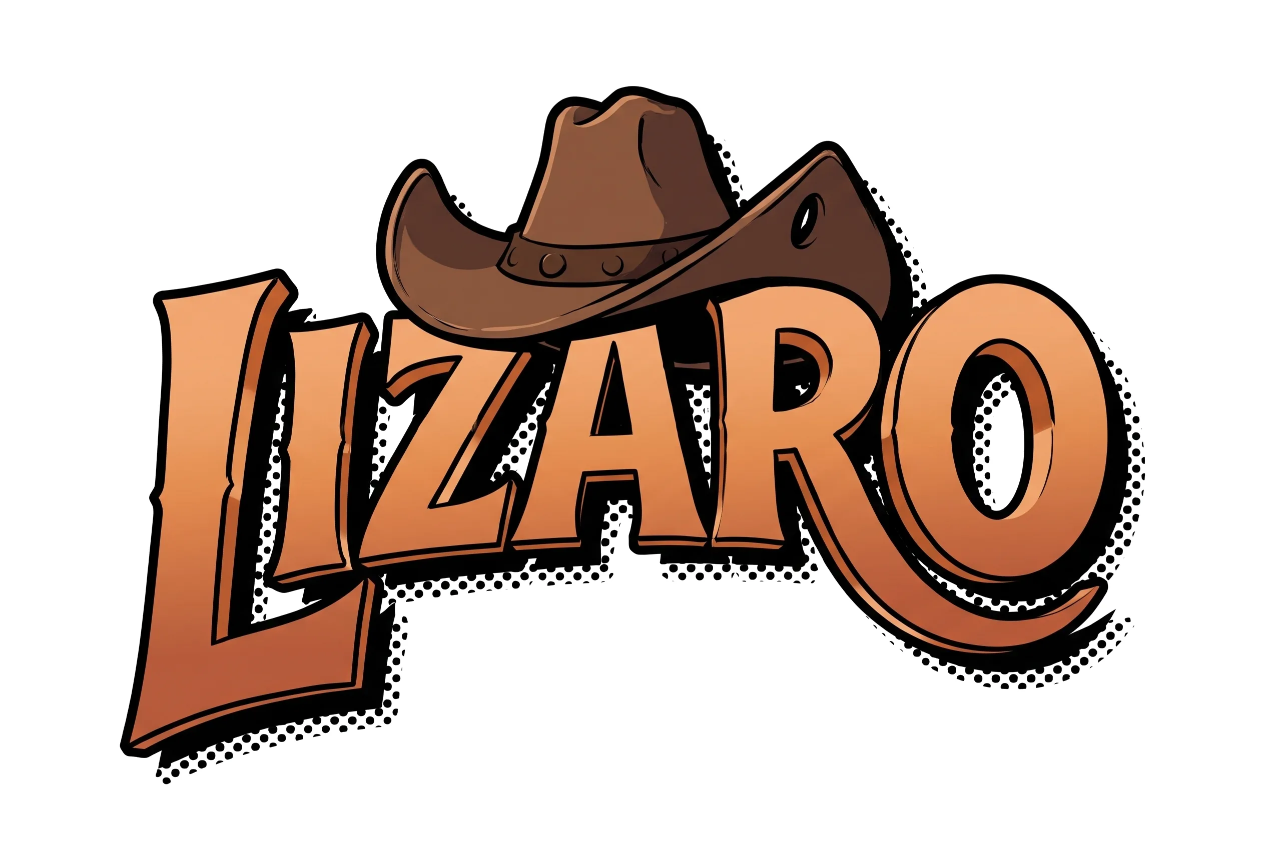 Lizaro Casino, logo w stylu Gold Rush